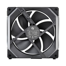 Вентилятор Lian Li UNI FAN SL120 Black /UF-SL120-1B/ 120x120x25мм (PWM, ARGB, 800-1900 об/мин, 31dBa) / G99.12UF1B.R0