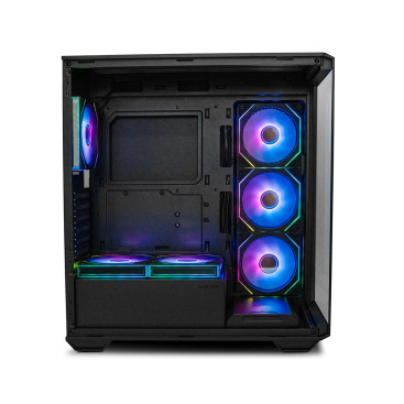 XASTRA Q600 6ARGB-C10-UC, ATX, Aquarium, 6x120mm ARGB, Black, Q600-6FM12A-C10-UC
