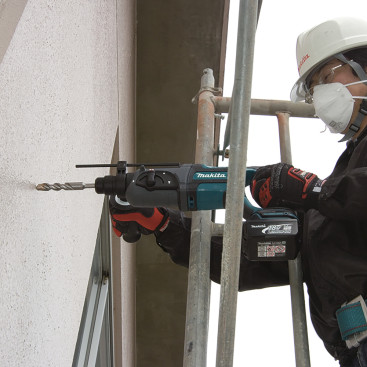 Перфоратор Makita DHR241RFE патрон:SDS-plus уд.:1.9Дж аккум. (кейс в комплекте)