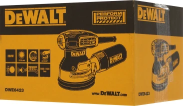 Эксцентриковая шлифмашина DeWalt DWE6423-QS D125мм