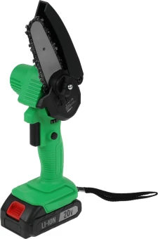 Цепная пила Zitrek GreenSaw 20 аккум. дл.шины:4"(10cm) 1аккум. 2Ач ЗУ (082-1853)