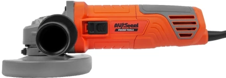 Углошлифовальная машина Av Steel AV-AG 125/1100E 1100Вт 12000об/мин рез.шпин.:M14 d=115/125мм (AV-962113)