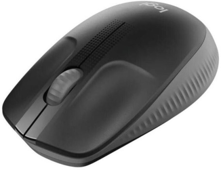 Logitech M190, беспроводная, 1000dpi, черный/темно-серый (910-005923)