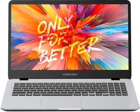 Ноутбук Maibenben M547 Pro Ryzen 7 Pro 4750U 8Gb SSD256Gb AMD Radeon Graphics 15.6" IPS FHD (1920x1080) Linux silver WiFi BT Cam 4450mAh (M5471SA0LSRE1)