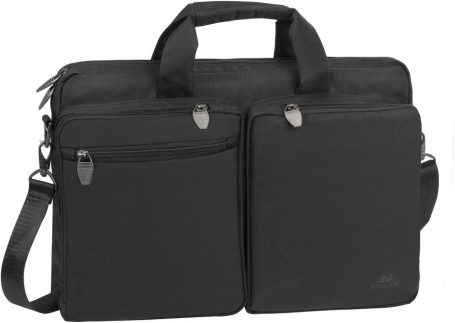 Сумка для ноутбука 16" Riva 8530 черный полиэстер (8530 BLACK)