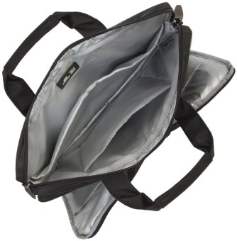 Сумка для ноутбука 16" Riva 8530 черный полиэстер (8530 BLACK)