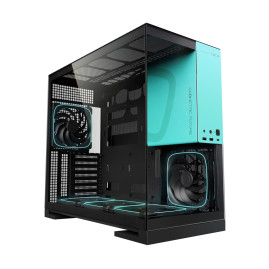 Geometric Future Model 5 Black Blue with fans, E-ATX, 5x140mm ARGB, Black Blue, 1AM5WKBB00110