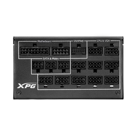 XPG CYBERCORE II, 1300W, 80 PLUS Platinum, CYBERCOREII1300P-BKCEU, черный