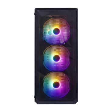 1STPLAYER FD3, ATX, 4x120mm FRGB, Black, FD3-BK-4F1