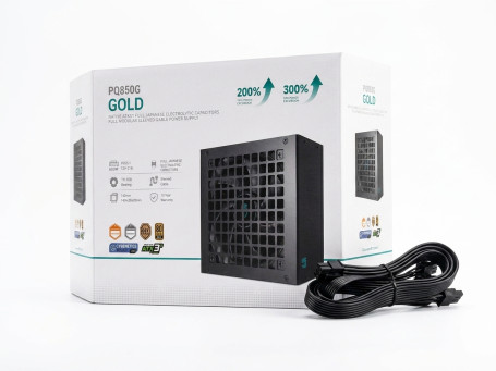 Deepcool GAMERSTORM PQ850G, ATX 3.1, 850W, 80 PLUS Gold, PCIe 5.1