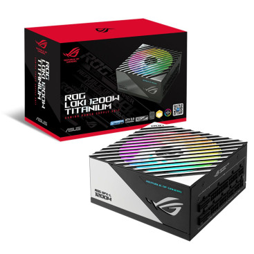 ASUS ROG-LOKI-1200T-SFX-L-GAMING, 1200W, 80 PLUS Titanium, черный