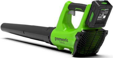 Воздуходувка Greenworks 2404807UA пит.:от аккум. зеленый