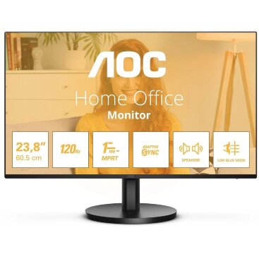 23.8" AOC FHD 24B3QA2, черный