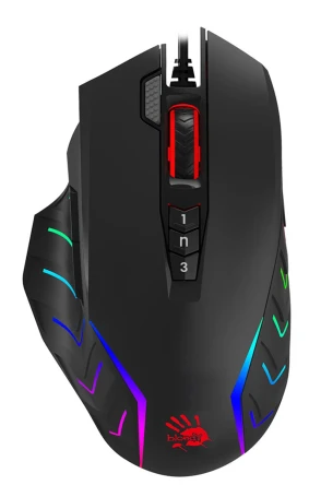 A4Tech Bloody J95s, проводная, 8000dpi, черный
