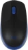 Logitech M190, беспроводная, 1000dpi, черный/синий