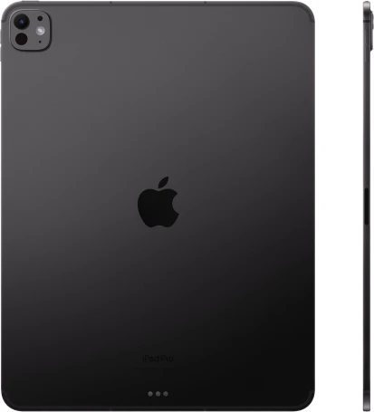 Планшет Apple iPad Pro 2024 A2926 M4 9C RAM8Gb ROM512Gb 13" OLED 2752x2064 5G eSIM iOS черный космос 12Mpix 12Mpix BT WiFi 9hr