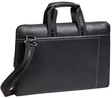 Сумка для ноутбука 15.6" Riva 8930 черный искус.кожа (8930 BLACK)