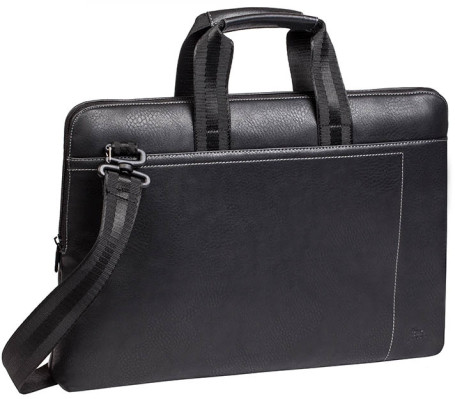 Сумка для ноутбука 15.6" Riva 8930 черный искус.кожа (8930 BLACK)