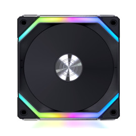 Вентилятор Lian Li UNI FAN SL120 V2 Black /UF-SL120V2-1B/ 120x120x28мм (PWM, ARGB, 250-2000 об/мин, 29.2dBa) / G99.12SLV21B.R0