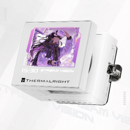 Thermalright Stream Vision 360, LGA1700/1200/115X/AM5/AM4, White