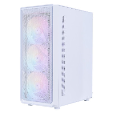 1STPLAYER FD3, ATX, 4x120mm FRGB, White, FD3-WH-4F1-W