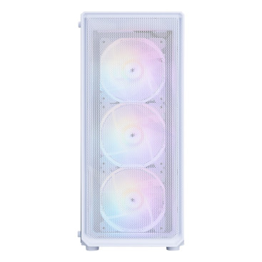 1STPLAYER FD3, ATX, 4x120mm FRGB, White, FD3-WH-4F1-W