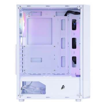 1STPLAYER FD3, ATX, 4x120mm FRGB, White, FD3-WH-4F1-W