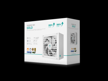 Deepcool GAMERSTORM PQ850G WH, ATX 3.1, 850W, 80 PLUS Gold, PCIe 5.1