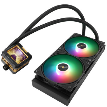 Thermalright Frozen Warframe 240, LGA1700/1200/115X/AM5/AM4, 814256017039, черный