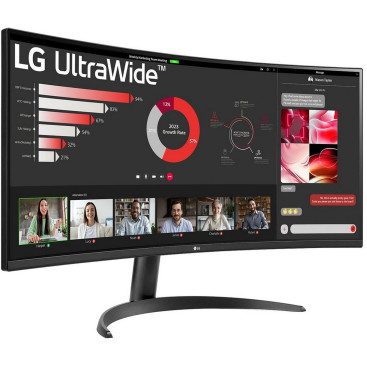 34" LG UWQHD 34WR50QK-B, черный