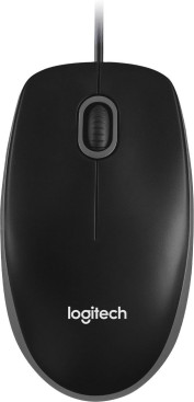 Мышь Logitech B100 for business проводная (1000dpi) (Черный)