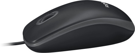 Мышь Logitech B100 for business проводная (1000dpi) (Черный)