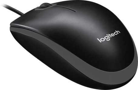 Мышь Logitech B100 for business проводная (1000dpi) (Черный)