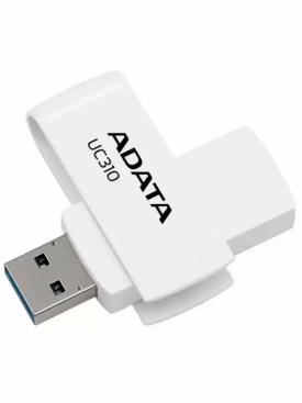 Память USB Flash ADATA 64 Гб UC310 USB 3.2 (Белый)