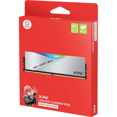 ADATA XPG Lancer RGB 48GB (2x24GB) DDR5 9200 CUDIMM CL42 AX5CU9200C4224G-DCLACRSG