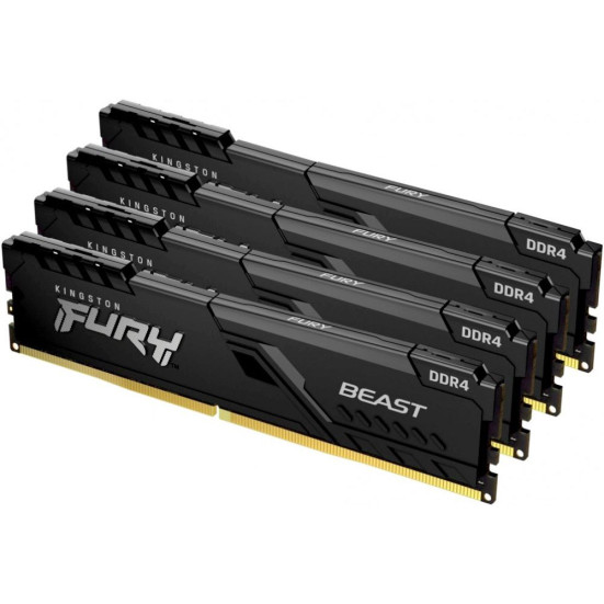 Kingston FURY Beast 64GB (4x16GB) DDR4 3600 KF436C18BBK4/64