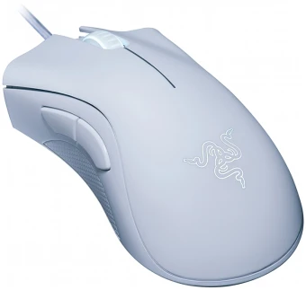 Razer DeathAdder Essential, проводная, 6400dpi, белый