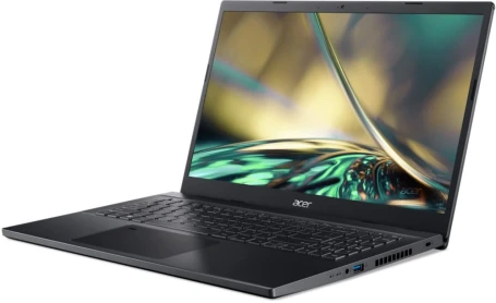 Ноутбук Acer Aspire 7 A715-76G-54NX Core i5 12450H 8Gb SSD512Gb NVIDIA GeForce GTX 1650 4Gb 15.6" IPS FHD (1920x1080) без ОС black WiFi BT Cam (_NH.QMEEM.001)