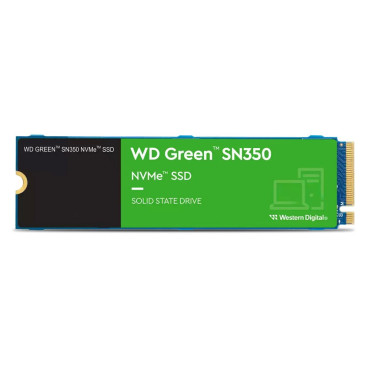 WD Green SN350 500GB M.2 2280 PCIe Gen3x4 2400/1650 WDS500G2G0C