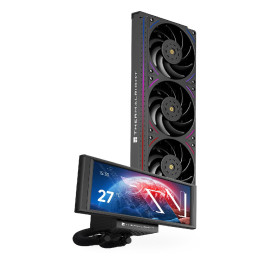 Thermalright Trofeo Vision 360 ARGB, LGA1700/1200/115X/AM5/AM4, Black