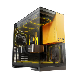 Geometric Future Model 5 Black Yellow, E-ATX, Black Yellow, 1AM5WKBY00100