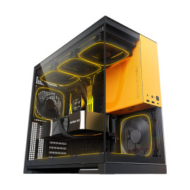 Geometric Future Model 5 Black Yellow, E-ATX, Black Yellow, 1AM5WKBY00100
