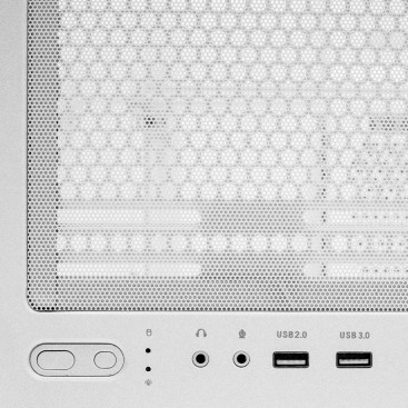 XASTRA Q600-0F, ATX, Aquarium, White, Q600-0F-WH