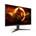 23.8" AOC FHD 24G2SAE/BK, черный/красный