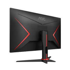 23.8" AOC FHD 24G2SAE/BK, черный/красный