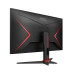 23.8" AOC FHD 24G2SAE/BK, черный/красный