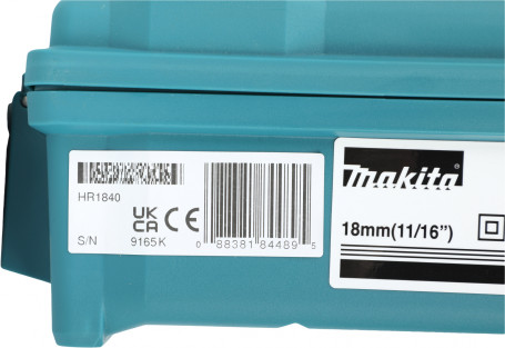 Перфоратор Makita HR1840 патрон:SDS-plus уд.:1.4Дж 470Вт (кейс в комплекте)