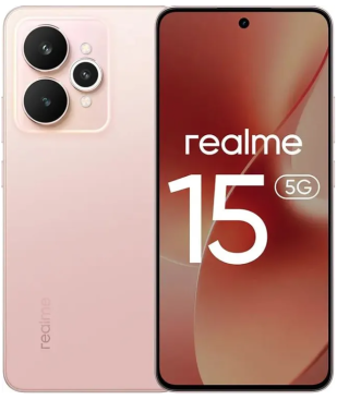 realme 15 12/256 ГБ розовый шелк