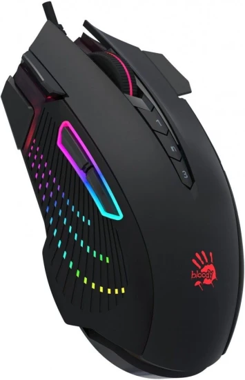 A4Tech Bloody J90s, проводная, 8000dpi, черный