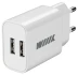 Сетевое зар./устр. Wiiix UNN-1-2-01 12W 2.4A 2xUSB универсальное белый